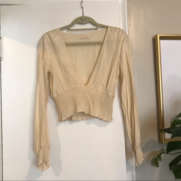 Urban outfitters deep V neck crop - Picture 1 of 1